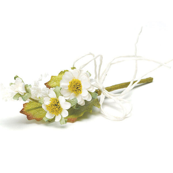 Cream Colored Natural Tied Mini Bouquet