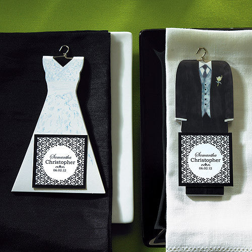 Bride & Groom Notepads Groom Tux