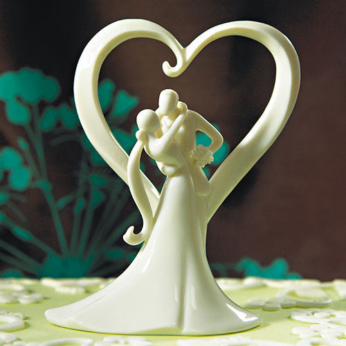 Stylish Embrace Cake Topper