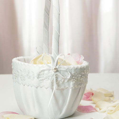 Sweet Art Flower Girl Basket