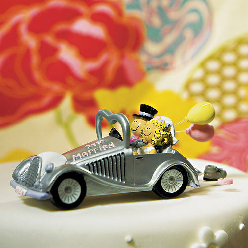 Wedding Get-a-way Car Figurine