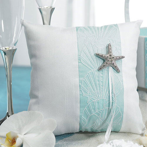 Seaside Allure Ring Pillow