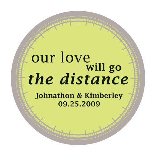 Our Love Will Go the Distance Stickers