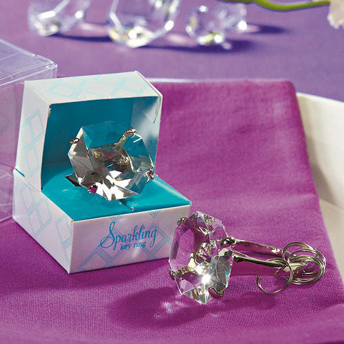 Novelty Diamond Key Chain in Gift Favor Box