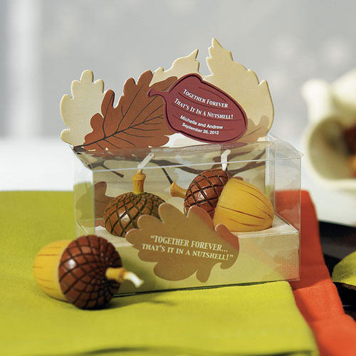 Together Forever - Mini Acorn Candles