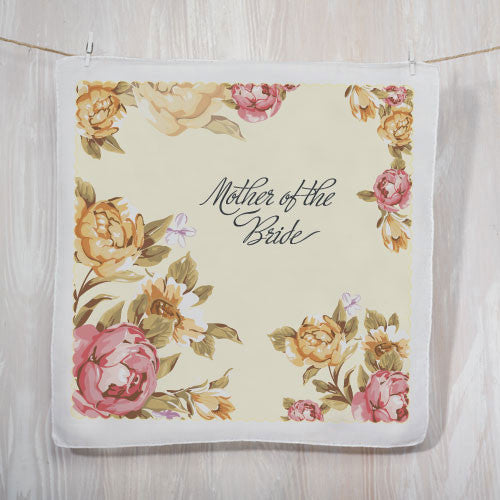 Tea Rose Print Handkerchief for the "Mothers"