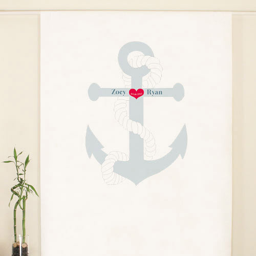 Anchor Personalized Photo Backdrop R