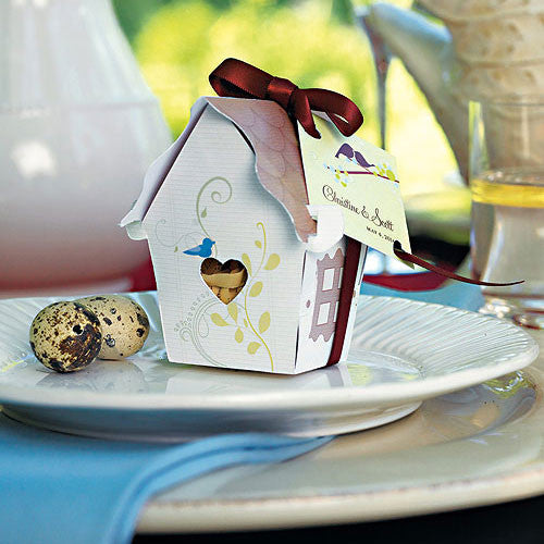 Sweet Bird House Favor Box