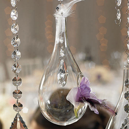 Blown Glass Tear-Drop Vases " Large