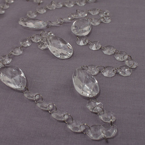 Acrylic Crystal Garland with Prism Drops