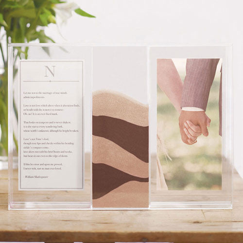 Clearly Love Sand Ceremony Shadow Box