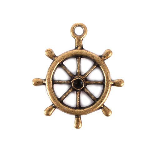 Boat Wheel Charm