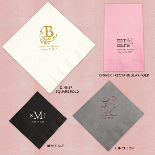 Printed Napkins Guest Towel